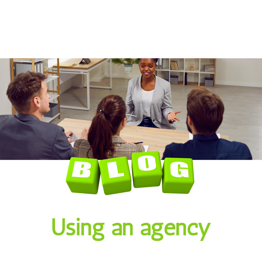 Using an agency to help you find a job
