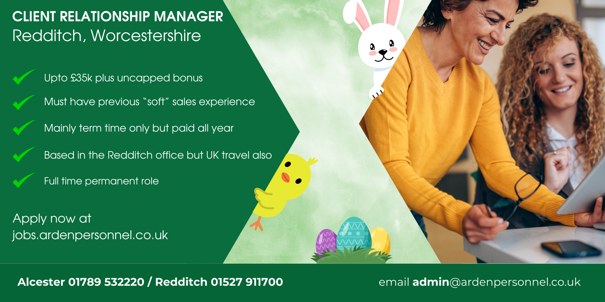 client relationship manager redditch