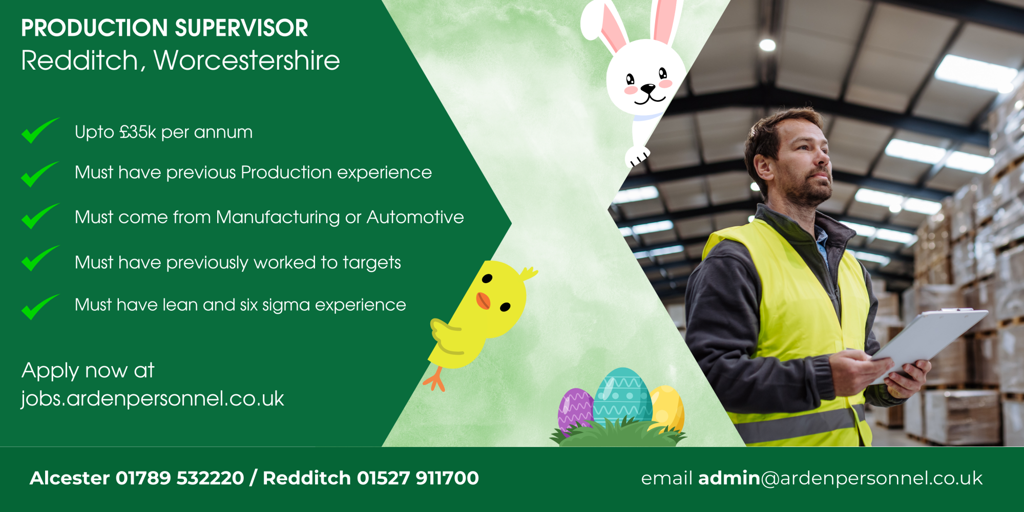 Production Manager Redditch