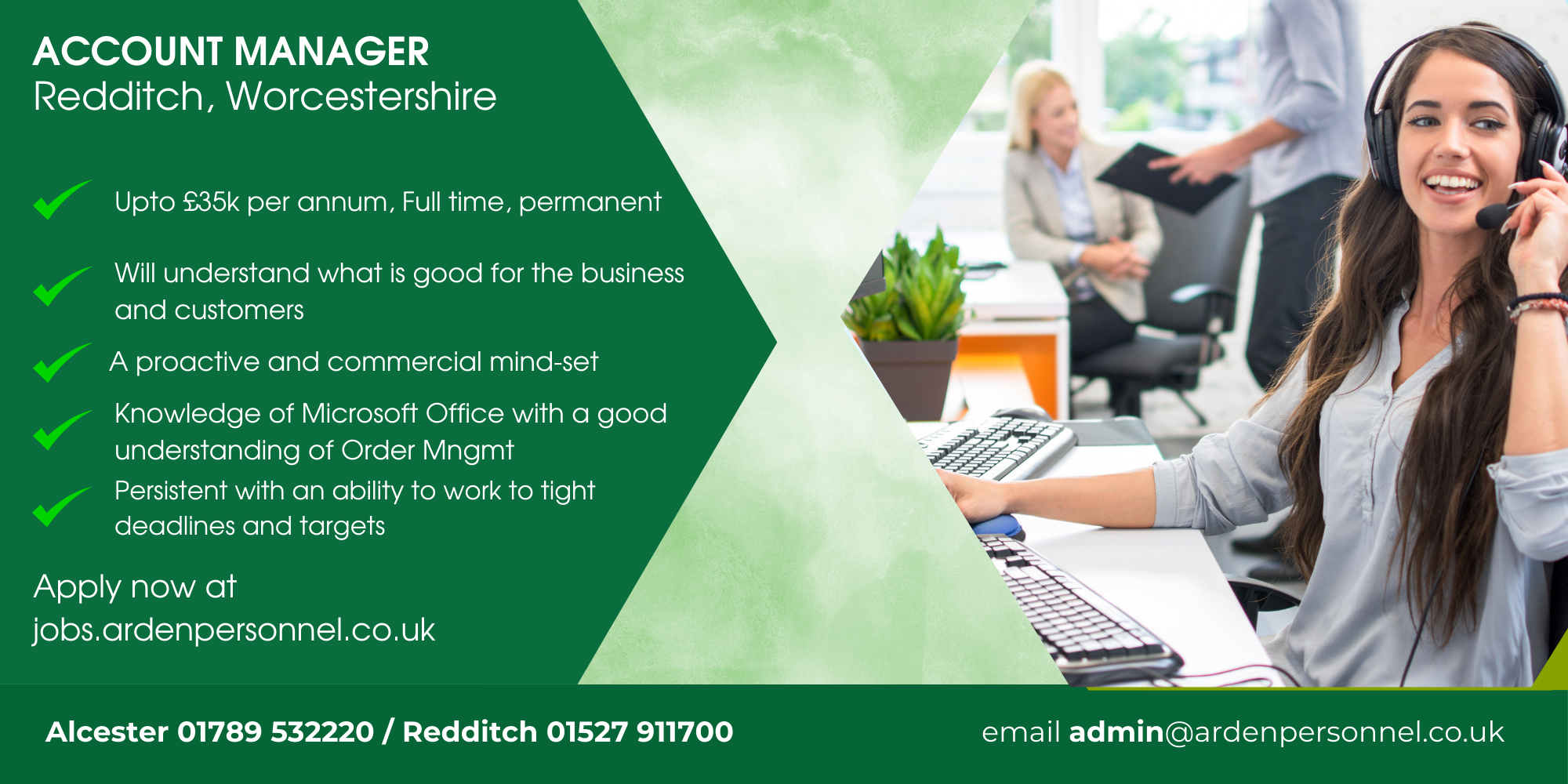 Account manager in redditch