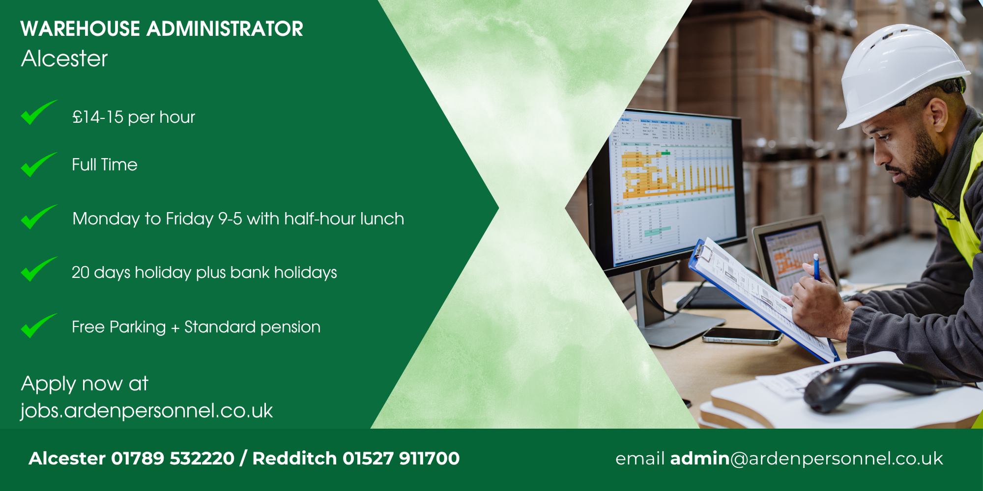 Warehouse admin