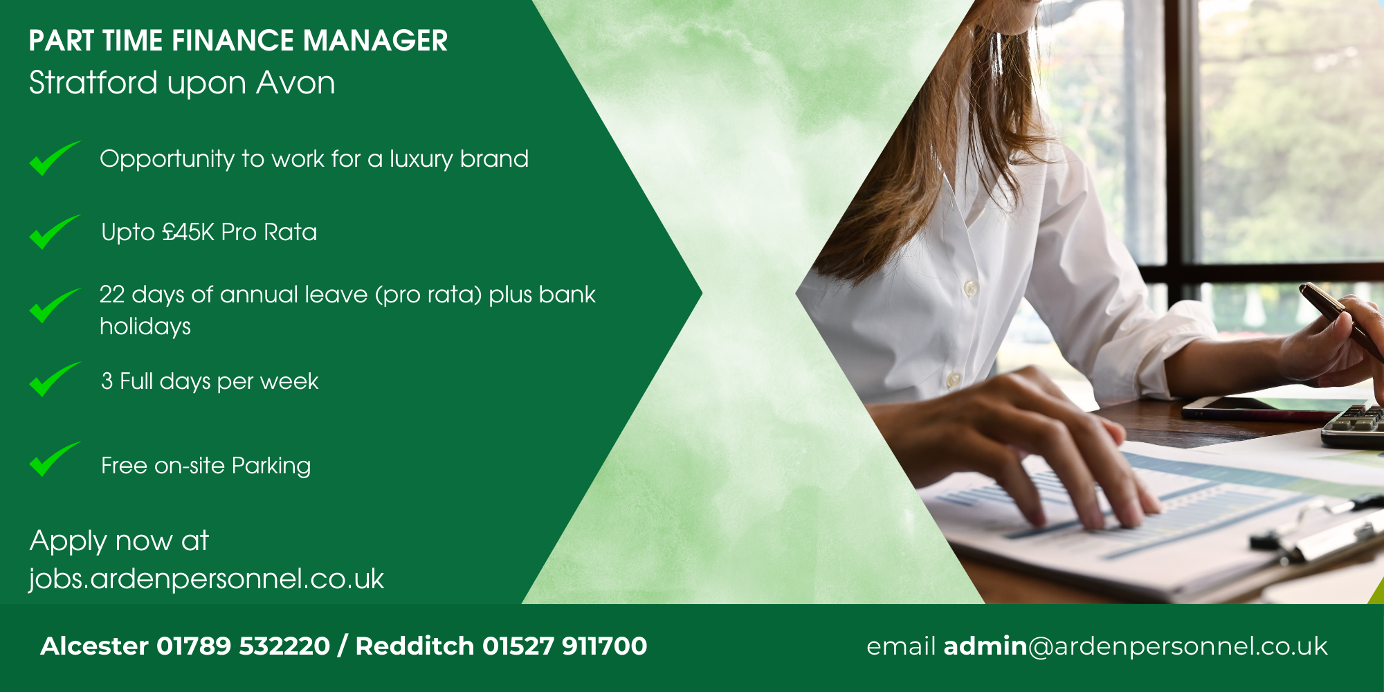 Part time Finance Manager